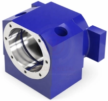 chock housing for rolling mill roll support and load transfer