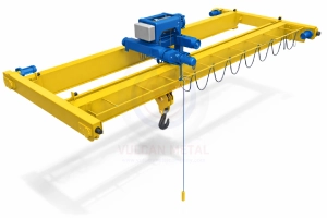 double girder overhead crane for heavy duty rolling mill operation
