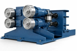 tail breaker stand for downstream bar handling